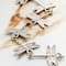 Silver Plated Dragonfly Connectors, 28mm by Bead Landing&#x2122;